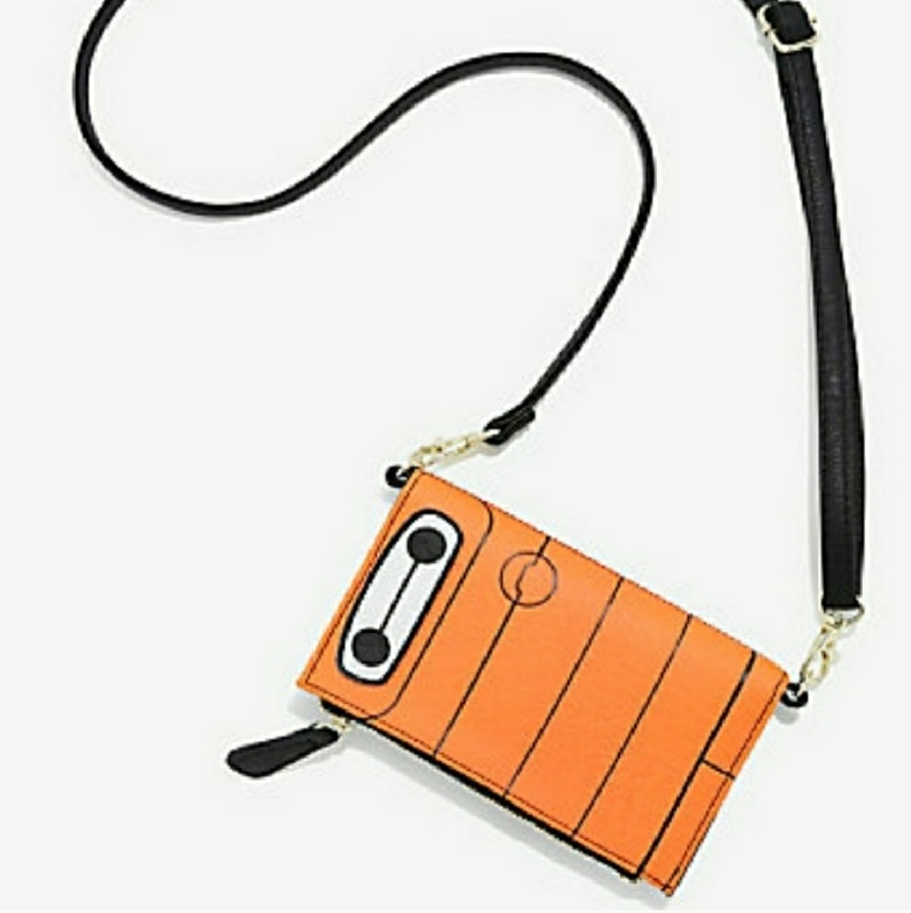 SOLD Big Hero 6 Baymax Cross Body Wallet Bag - Picture 6 of 7